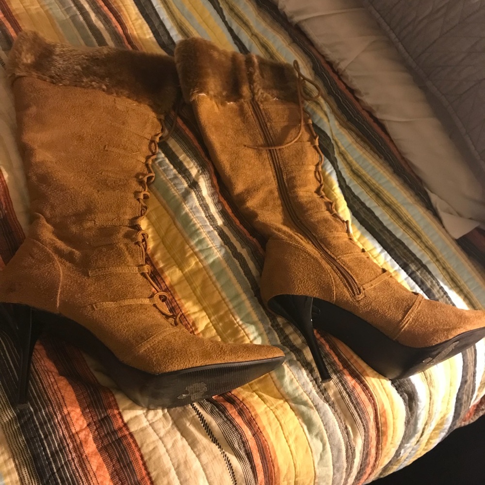 Knee high boots